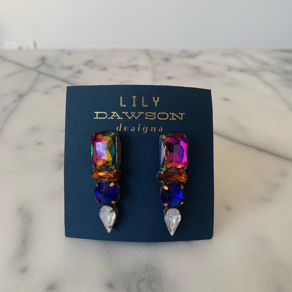 3/$25-Colorful earrings by Lily Dawson Designs